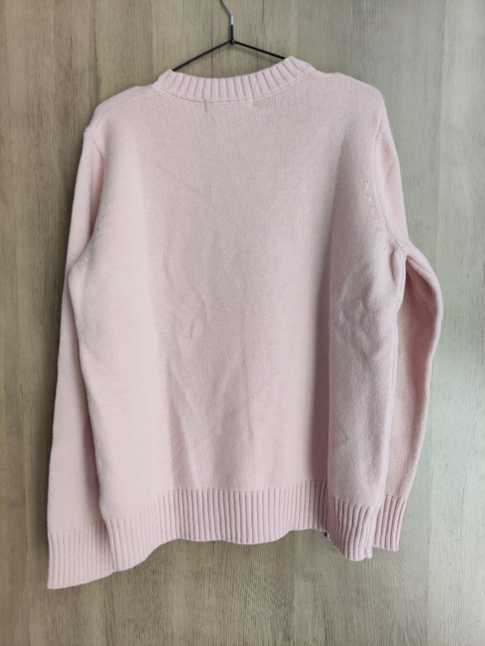 Ralph Lauren Pink Beret Polo Bear Embroidered Crewneck Sweater - Picture 8 of 8